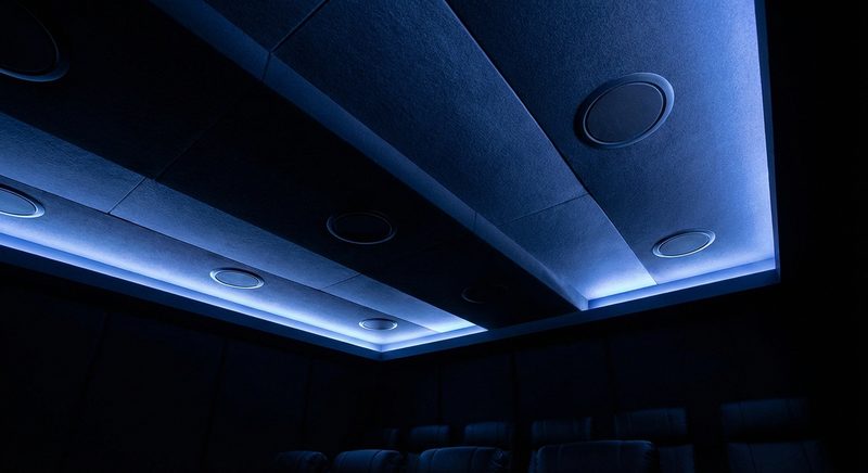 Dolby Atmos Deckenlautsprecher im Heimkino