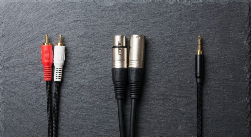 Cinch-, XLR- und Klinken-Kabel im Vergleich