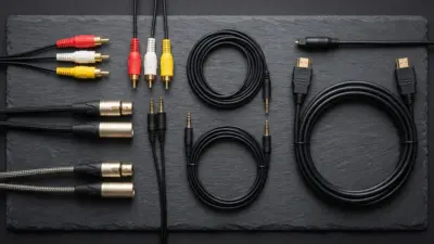 Audiokabel und Stecker im Überblick: Cinch, XLR, Klinke, Toslink und HDMI
